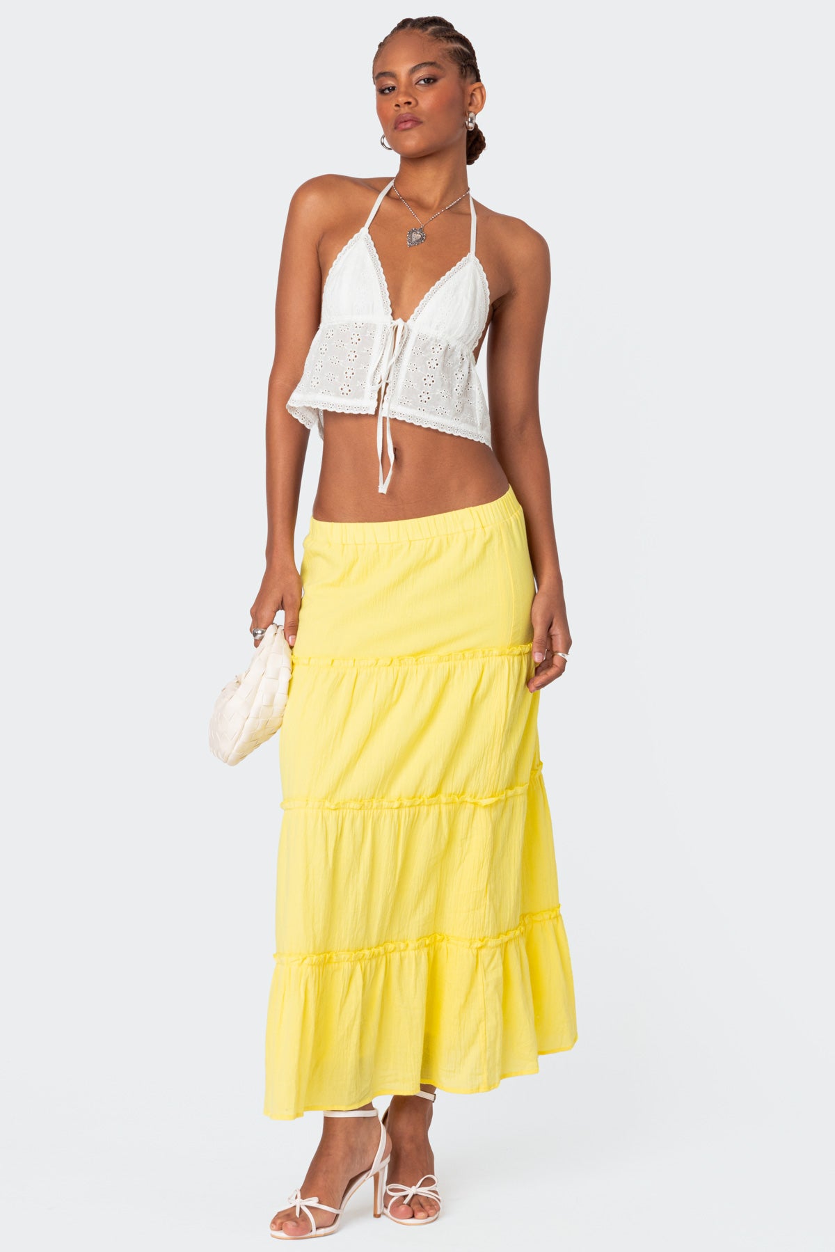 Gorgeous Charlotte Tiered Maxi Skirt